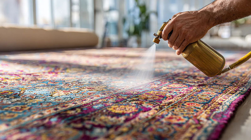 قالیشویی در کمالشهر